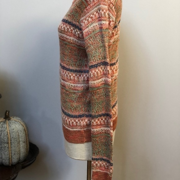 𝅺SPARROW long sleeve crewneck sparkly sweater size‎ L  #w1015 - Picture 5 of 11